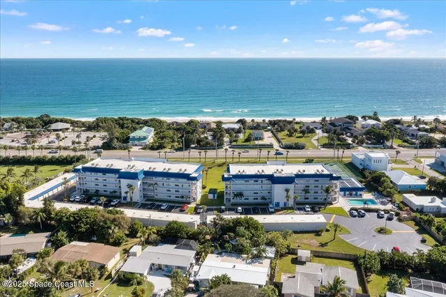 a view of city and ocean