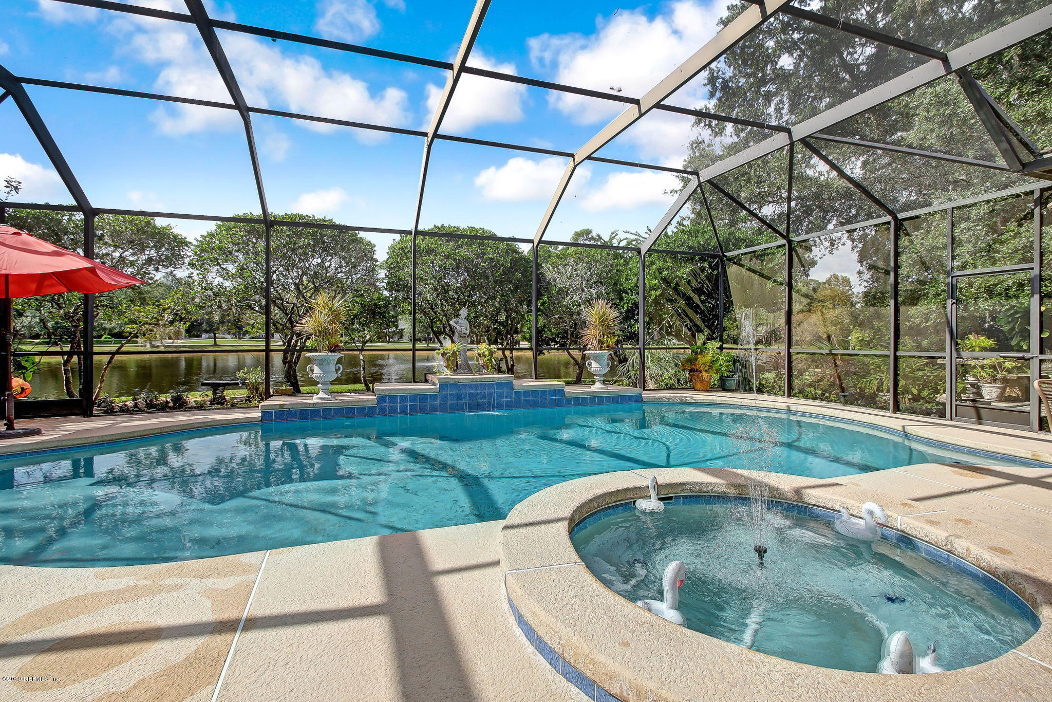 8487 Hollyridge Road Jacksonville, FL 32256 - Photo 51 of 88 Screened Pool & Spa