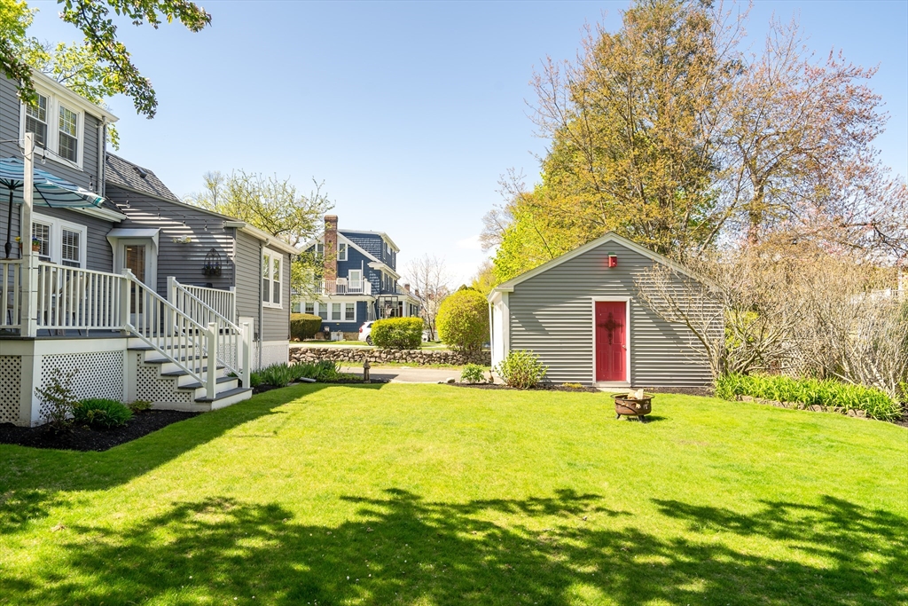 90 Governors Road Milton, MA 02186 - Photo 23 of 28 a view of a house with swimming pool and sitting area