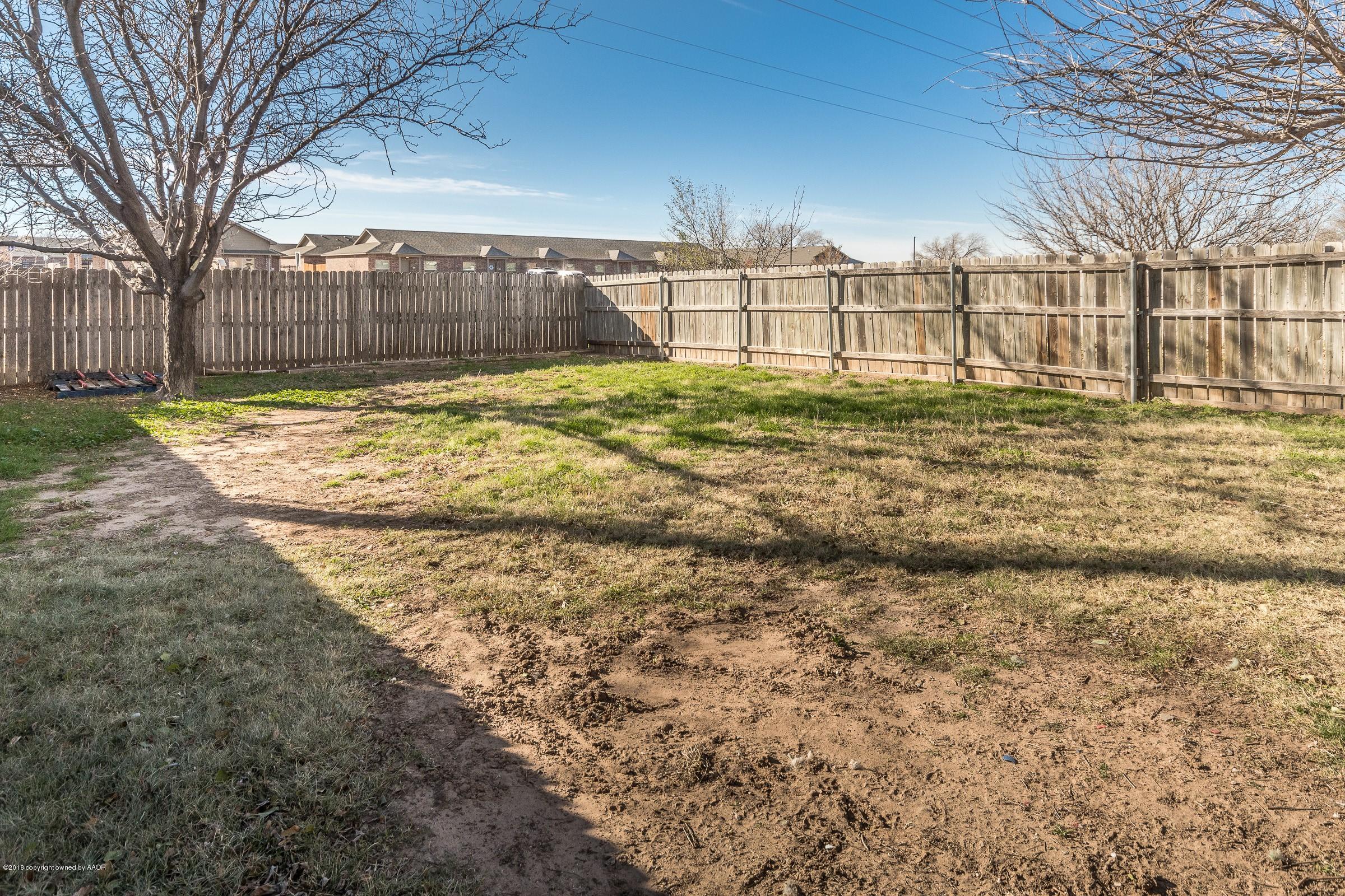 3005 Surf Drive Amarillo, TX 79110 - Photo 23 of 25 023_Back Yard