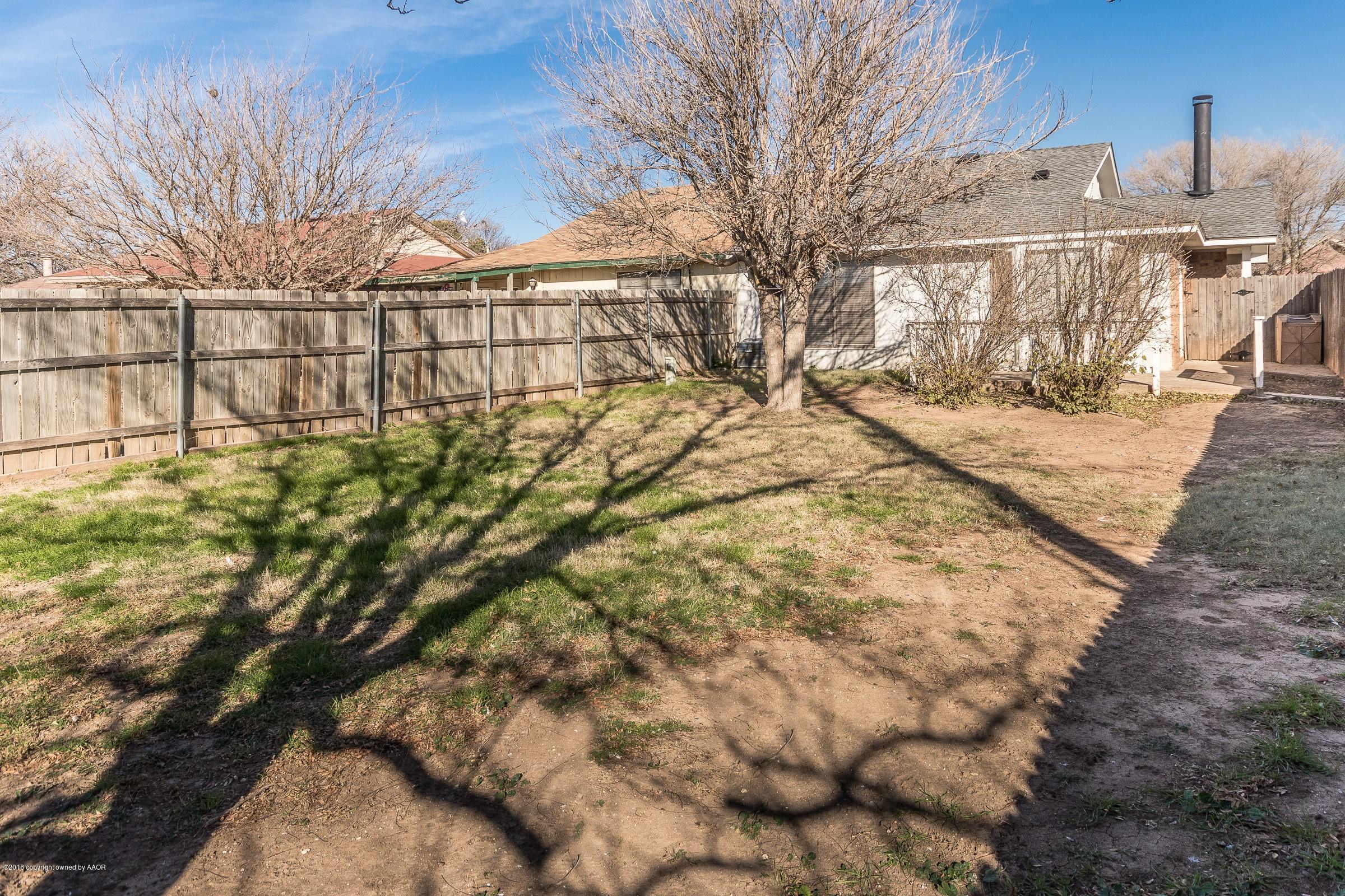 3005 Surf Drive Amarillo, TX 79110 - Photo 24 of 25 024_Back Yard-2