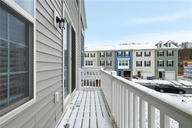 a view of a hallway with a elevator