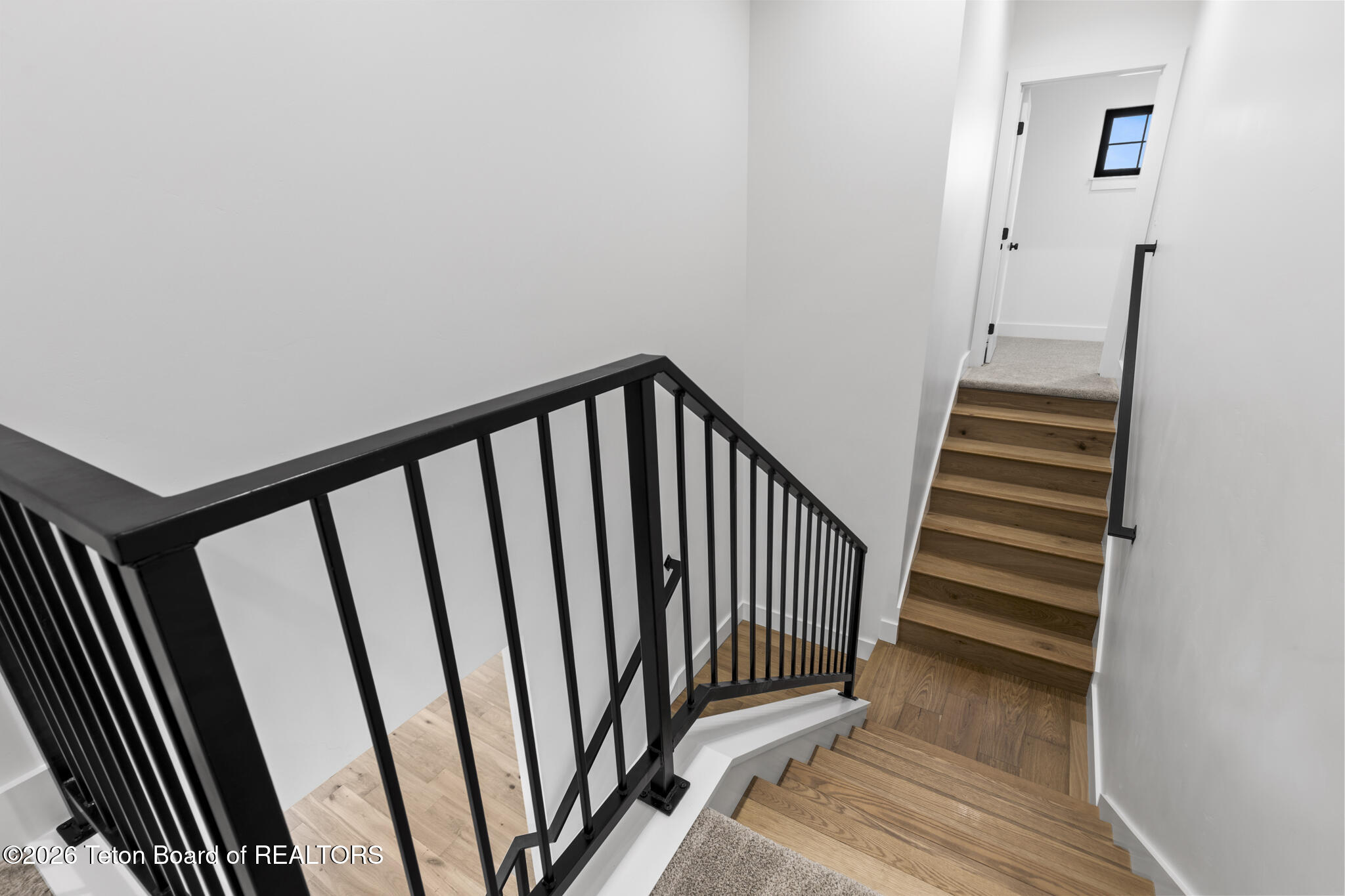 1817 Telemark Trail Driggs, ID 83422 - Photo 66 of 74 66 Hallway and Stairs