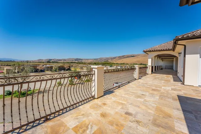 a front view of a house with garage