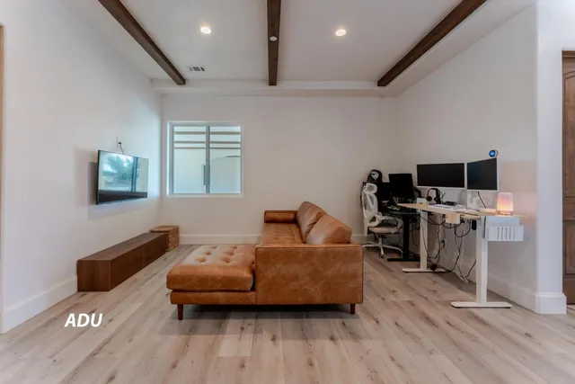 a view of an ocean beach