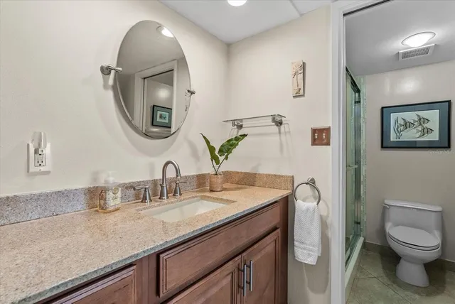 a view of a city from a balcony