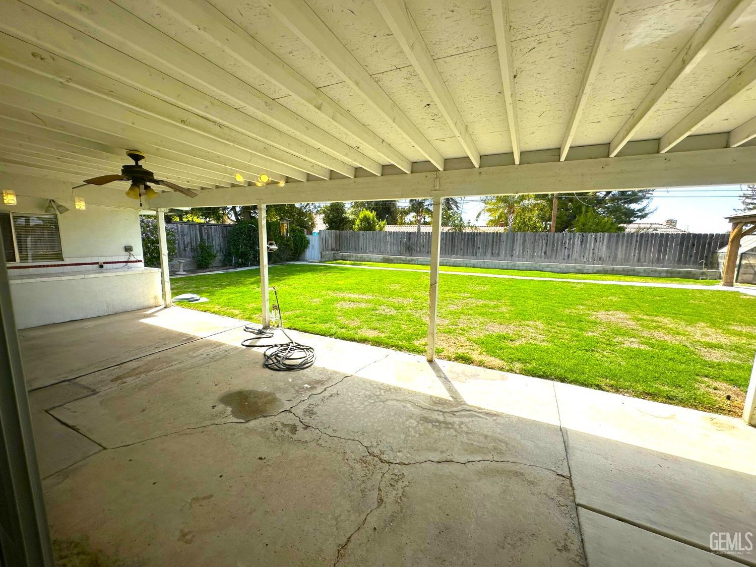 Undisclosed Address Bakersfield, CA 93306 - Photo 26 of 27 a view of a backyard