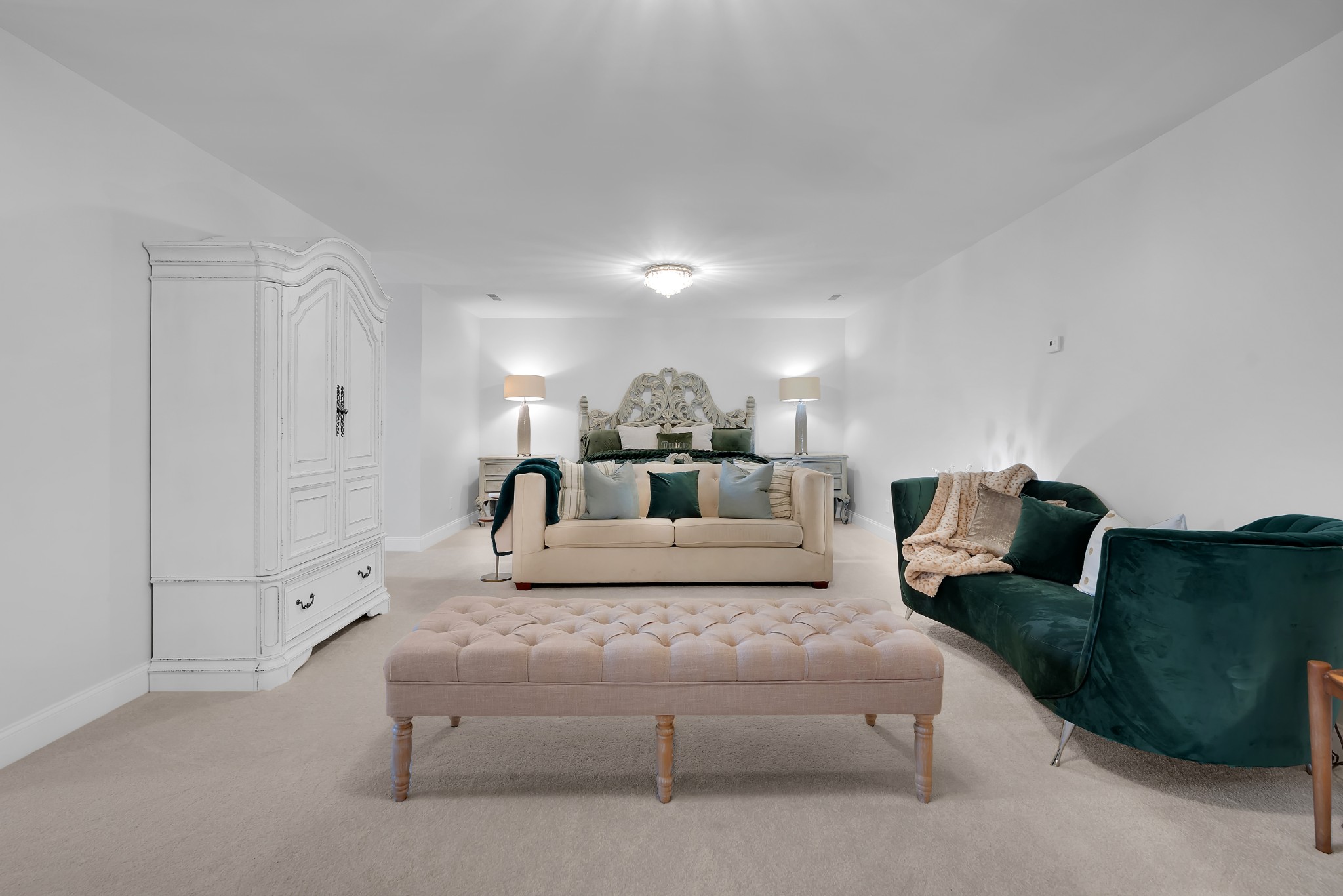 1191 Knights Church Road Decherd, TN 37324 - Photo 30 of 58 a large white bed in a white room