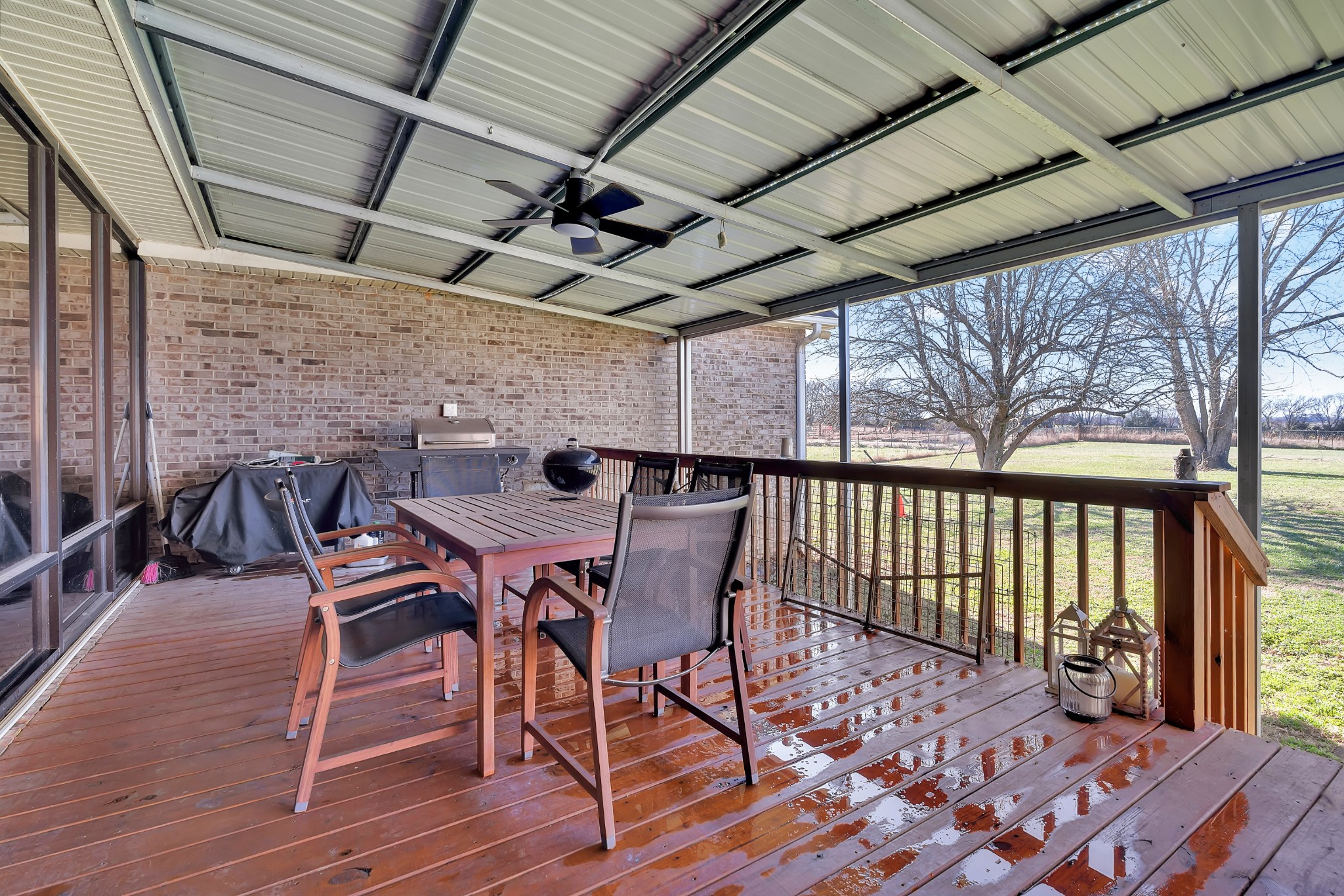 1191 Knights Church Road Decherd, TN 37324 - Photo 40 of 58 a view of a chairs and table in the balcony