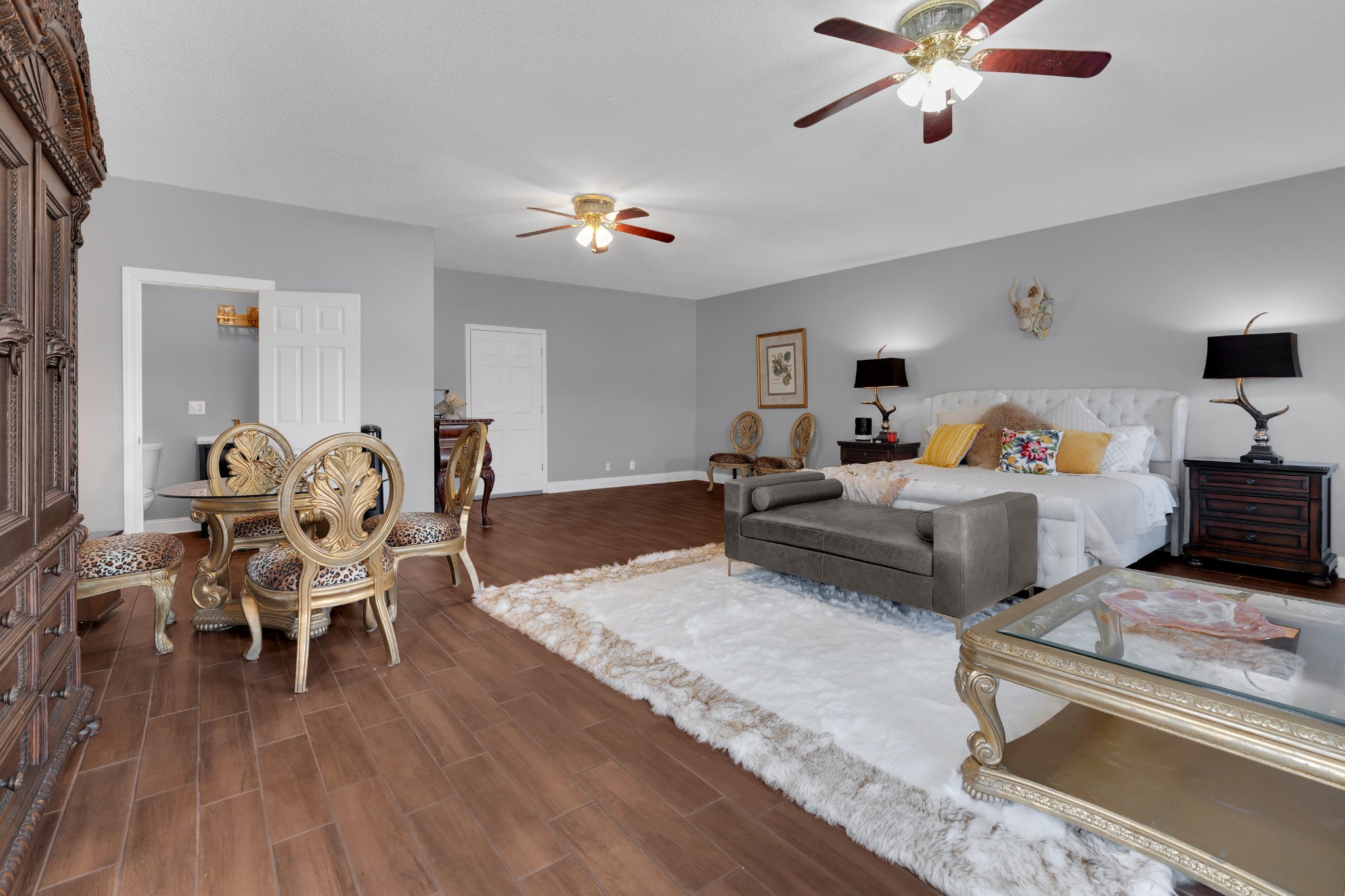1191 Knights Church Road Decherd, TN 37324 - Photo 46 of 58 a living room with furniture and a wooden floor