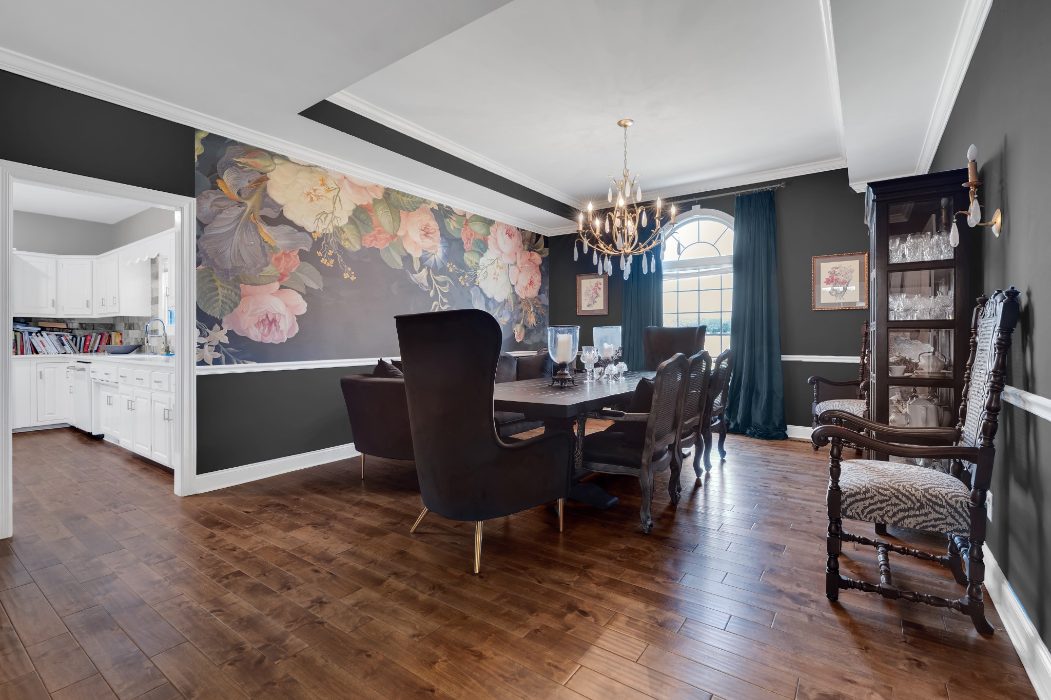 1191 Knights Church Road Decherd, TN 37324 - Photo 10 of 58 a view of a dining room with furniture and chandelier