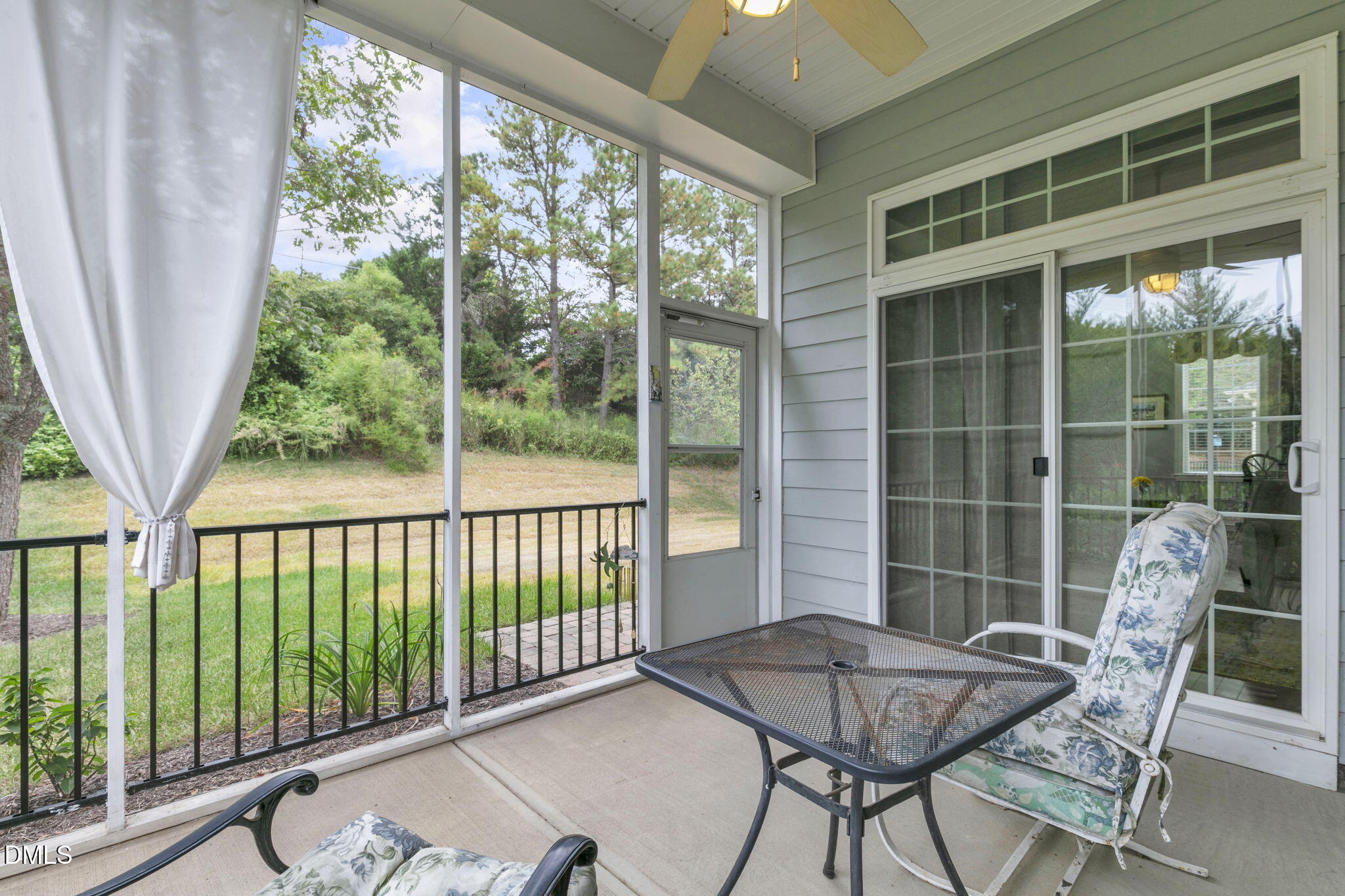9805 Carlyle Hills Way Raleigh, NC 27560 - Photo 26 of 42 a view of a chairs and table in the balcony