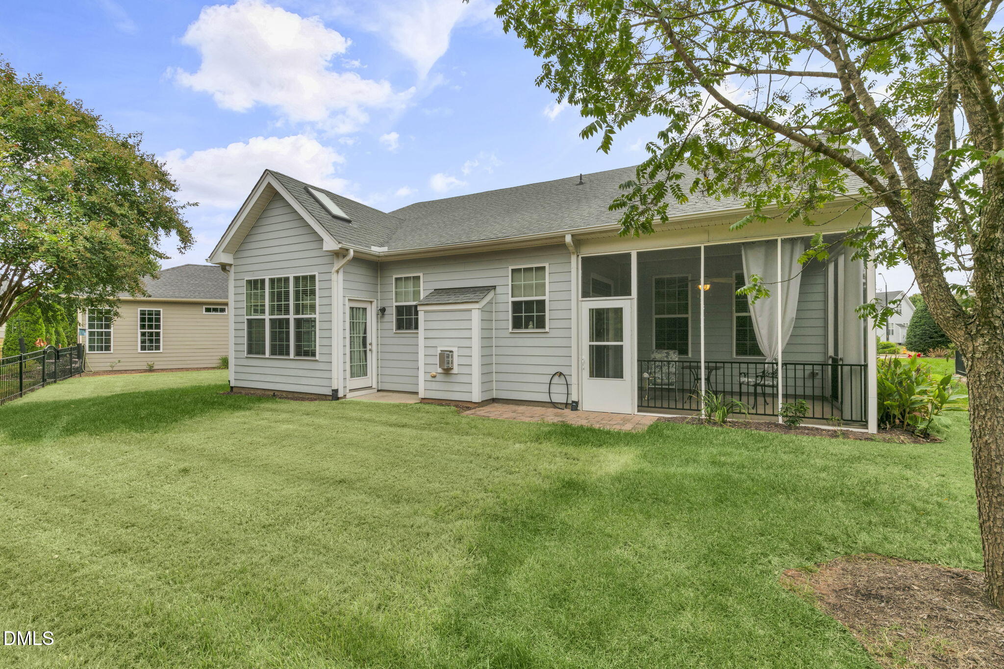 9805 Carlyle Hills Way Raleigh, NC 27560 - Photo 40 of 42 front view of a house with a yard