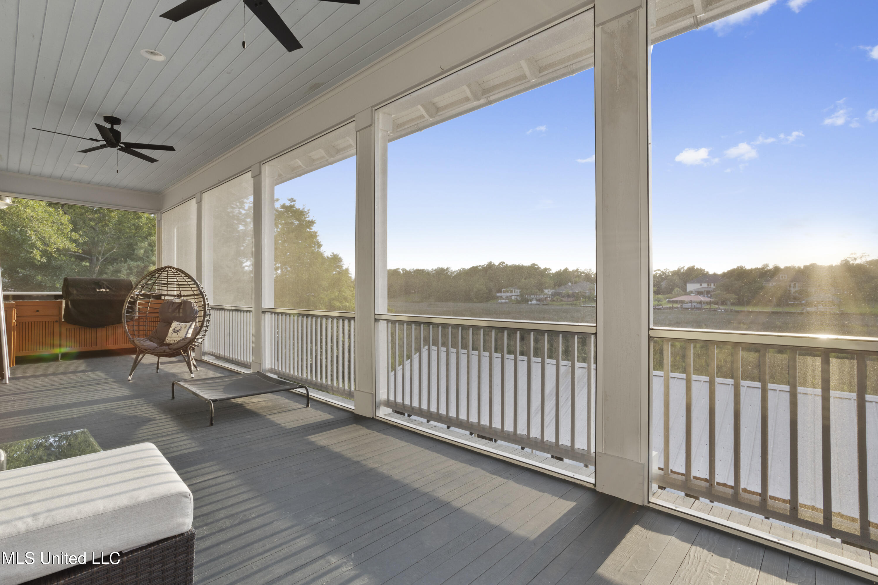9380 Ridgeview Drive Ocean Springs, MS 39564 - Photo 49 of 69 Screened patio