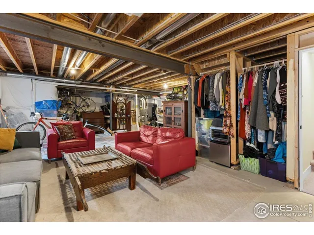 a view of a chairs in a room