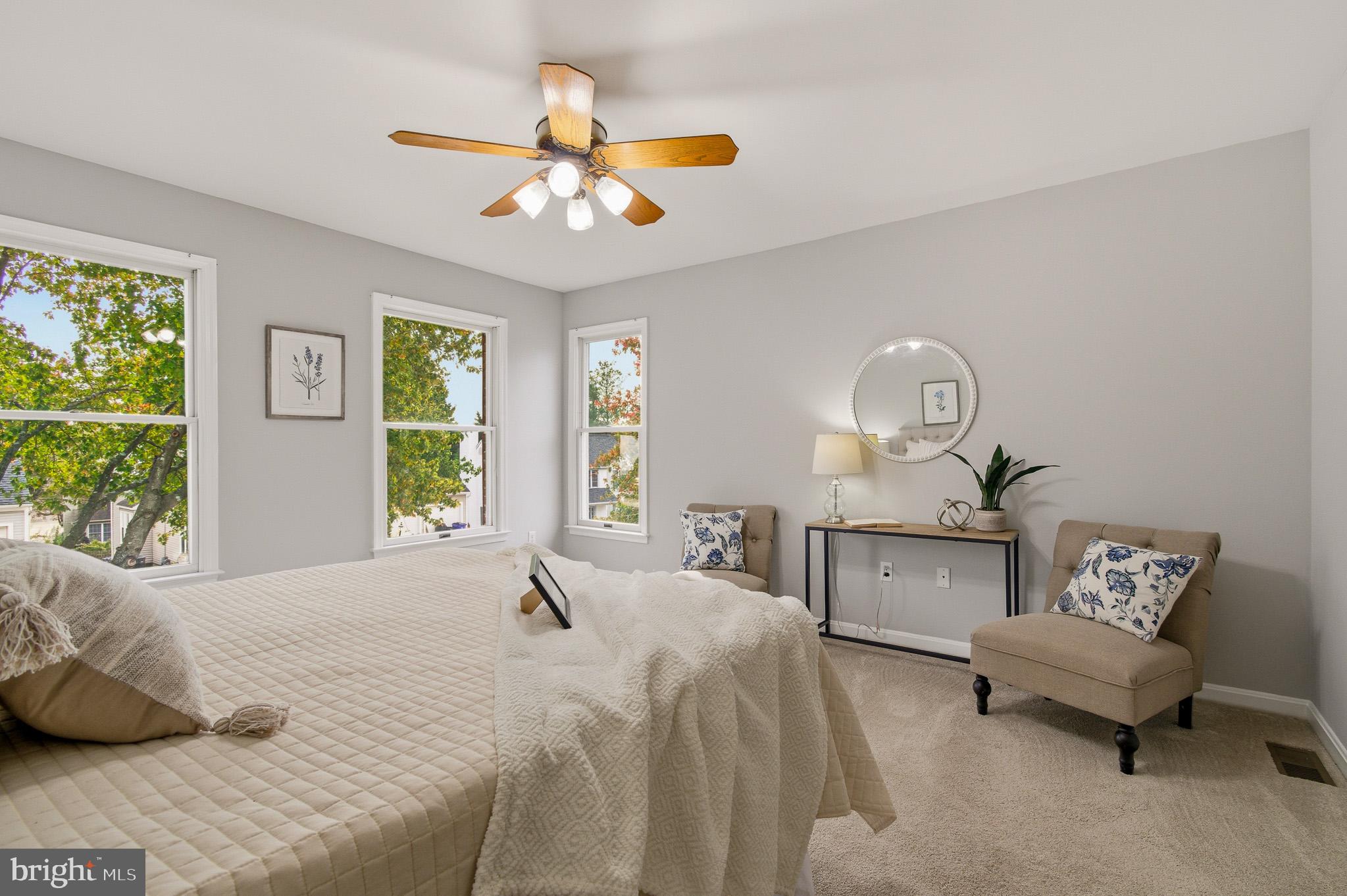 4518 Haywagon Way Ellicott City, MD 21043 - Photo 26 of 54 a bedroom with a bed and window