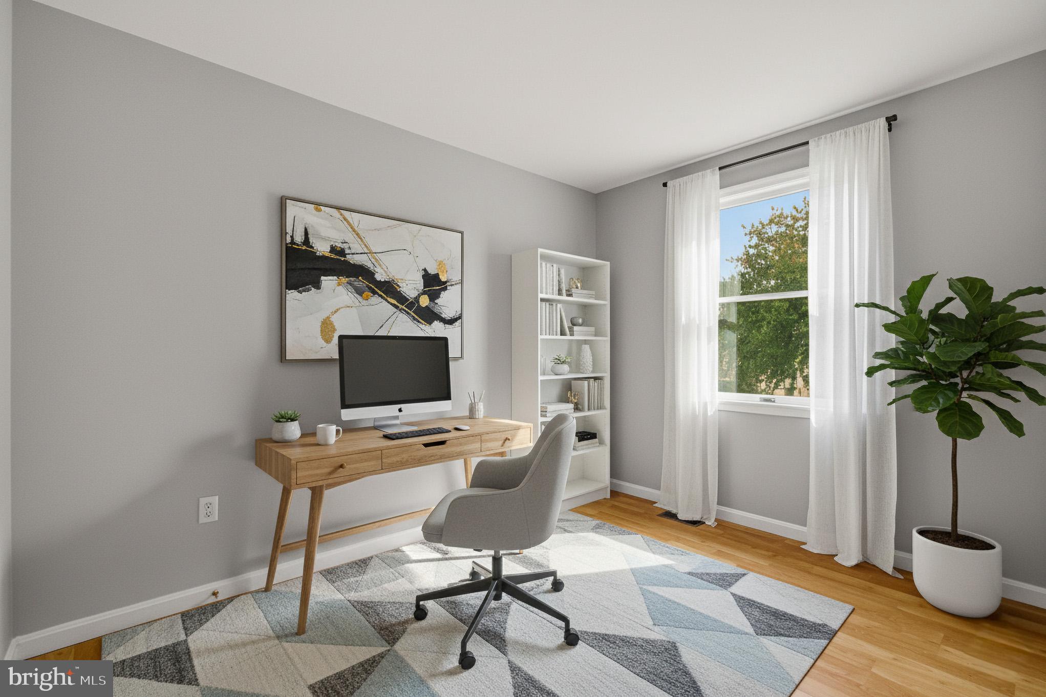 4518 Haywagon Way Ellicott City, MD 21043 - Photo 37 of 54 a workspace with furniture and a window