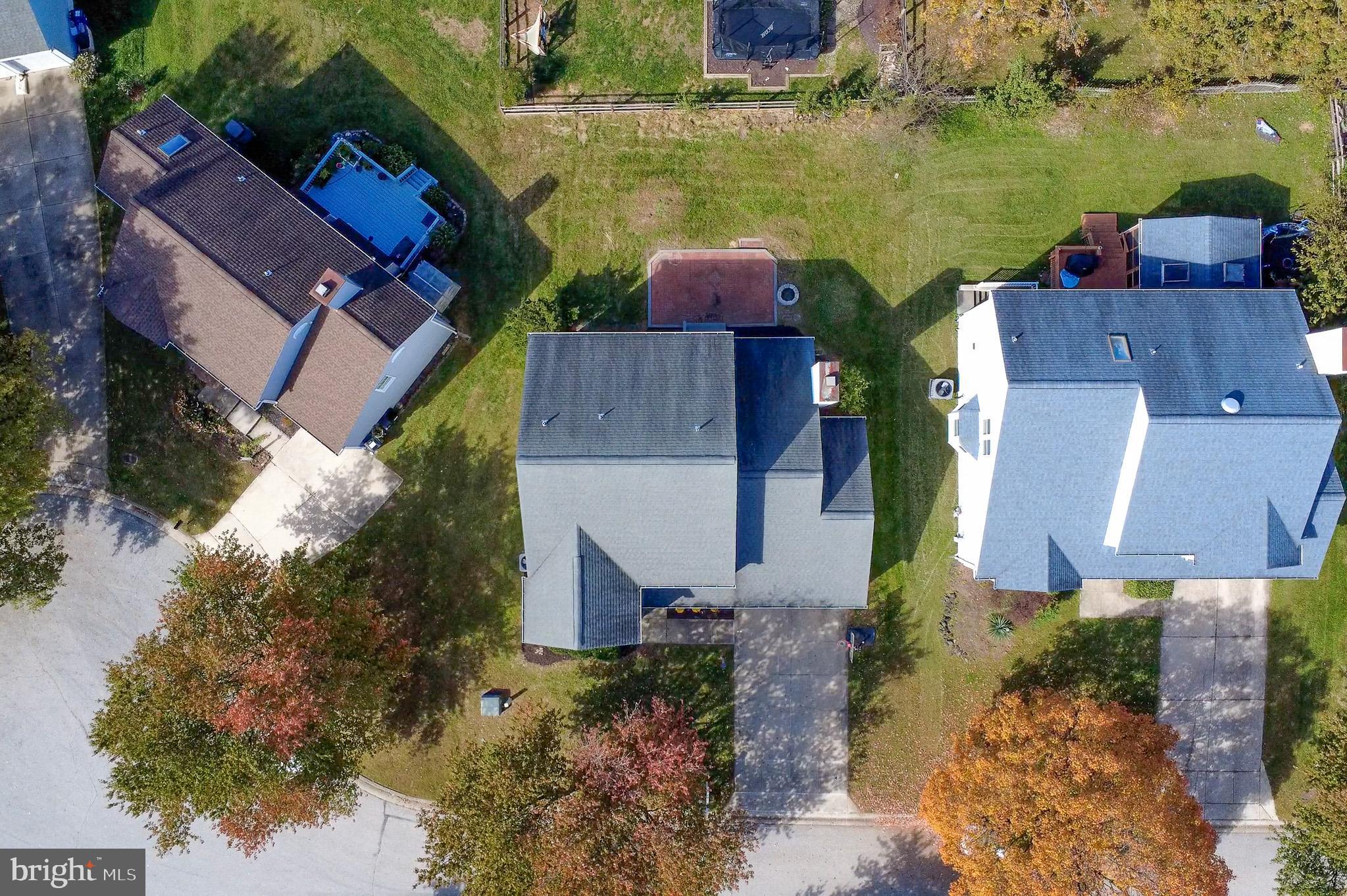 4518 Haywagon Way Ellicott City, MD 21043 - Photo 48 of 54 an aerial view of a house with a lake view
