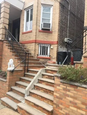 a view of a building with stairs