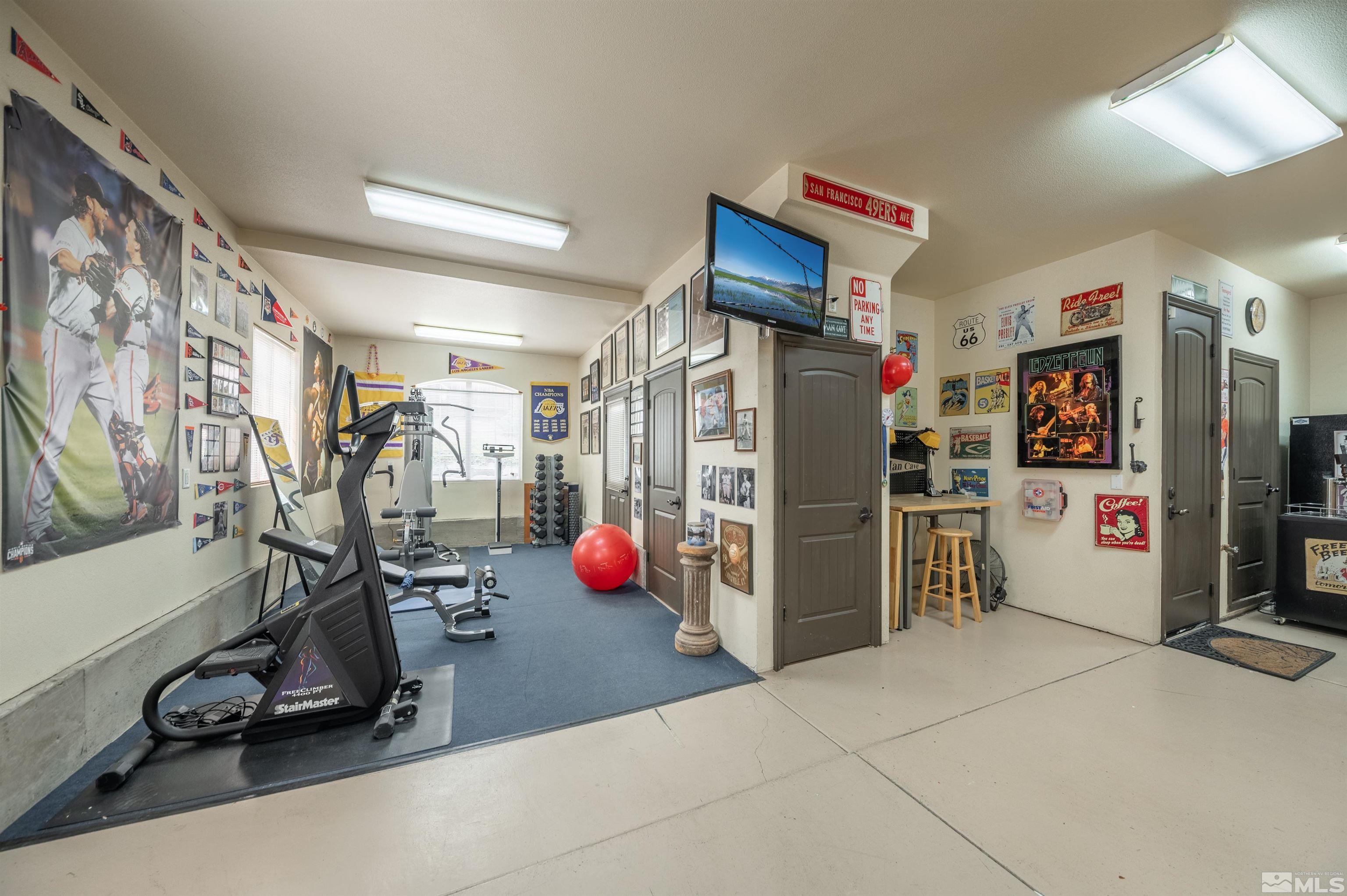 4271 Dant Boulevard Reno, NV 89509 - Photo 21 of 24 a view of a room with gym equipment
