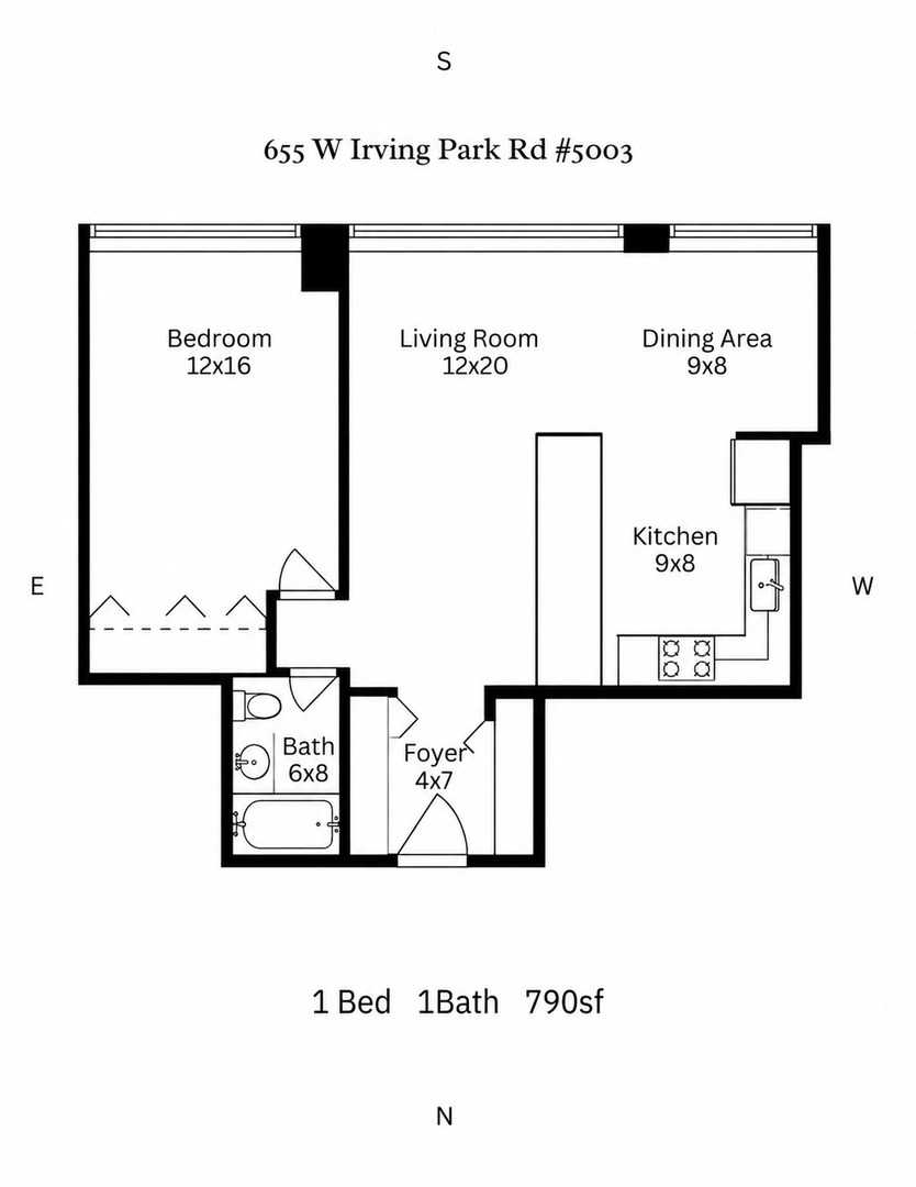 655 West Irving Park Road, Unit 5003 Chicago, IL 60613 - Photo 24 of 35