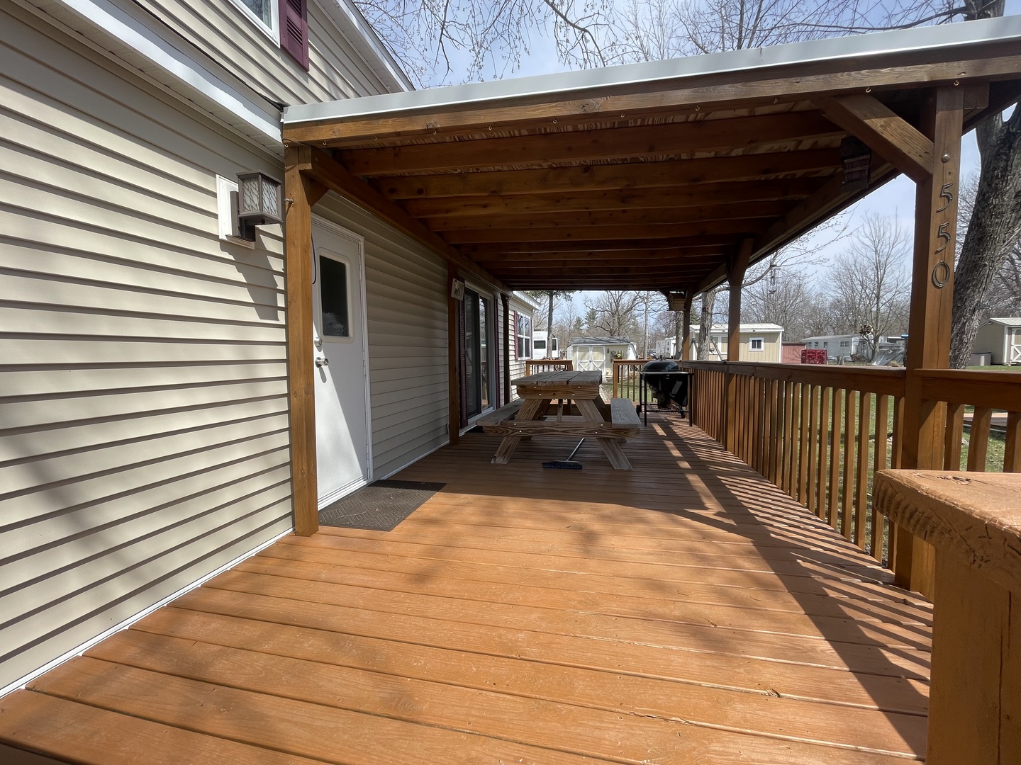 5-50 Woodhaven Lakes Sublette, IL 61367 - Photo 5 of 21 a view of a balcony