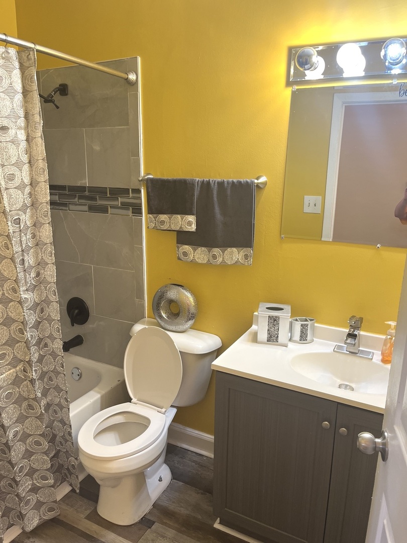 56 Timberlane Road Matteson, IL 60443 - Photo 20 of 40 a bathroom with a sink mirror vanity and toilet