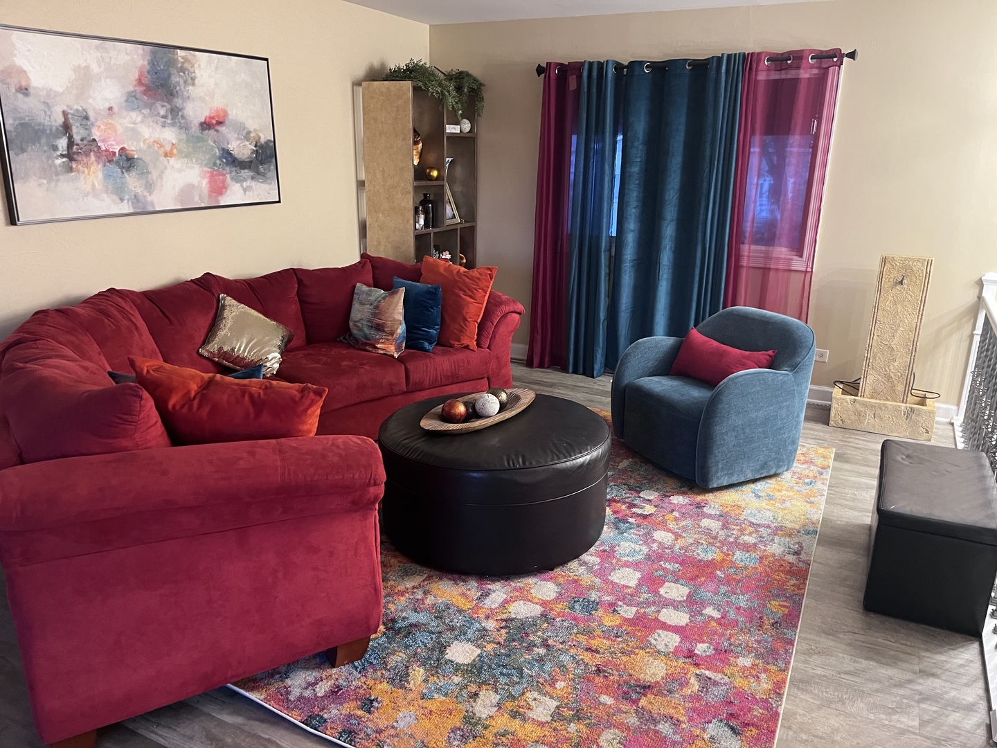 56 Timberlane Road Matteson, IL 60443 - Photo 8 of 40 a living room with furniture and a fireplace