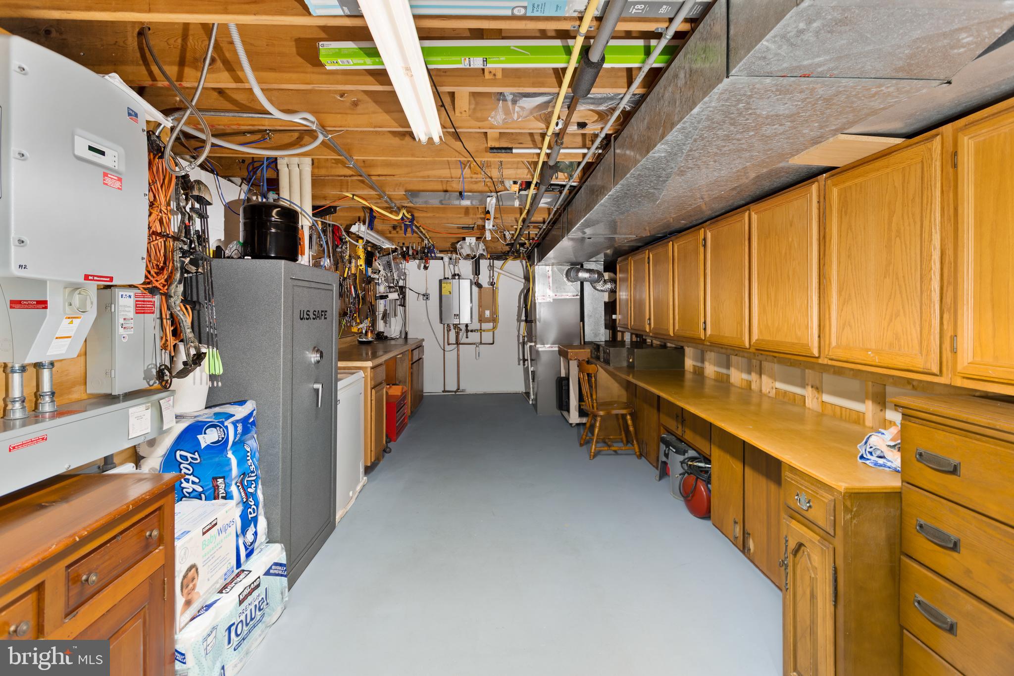146 Hankins Road Hightstown, NJ 08520 - Photo 30 of 41 Basement Workshop and Storage
