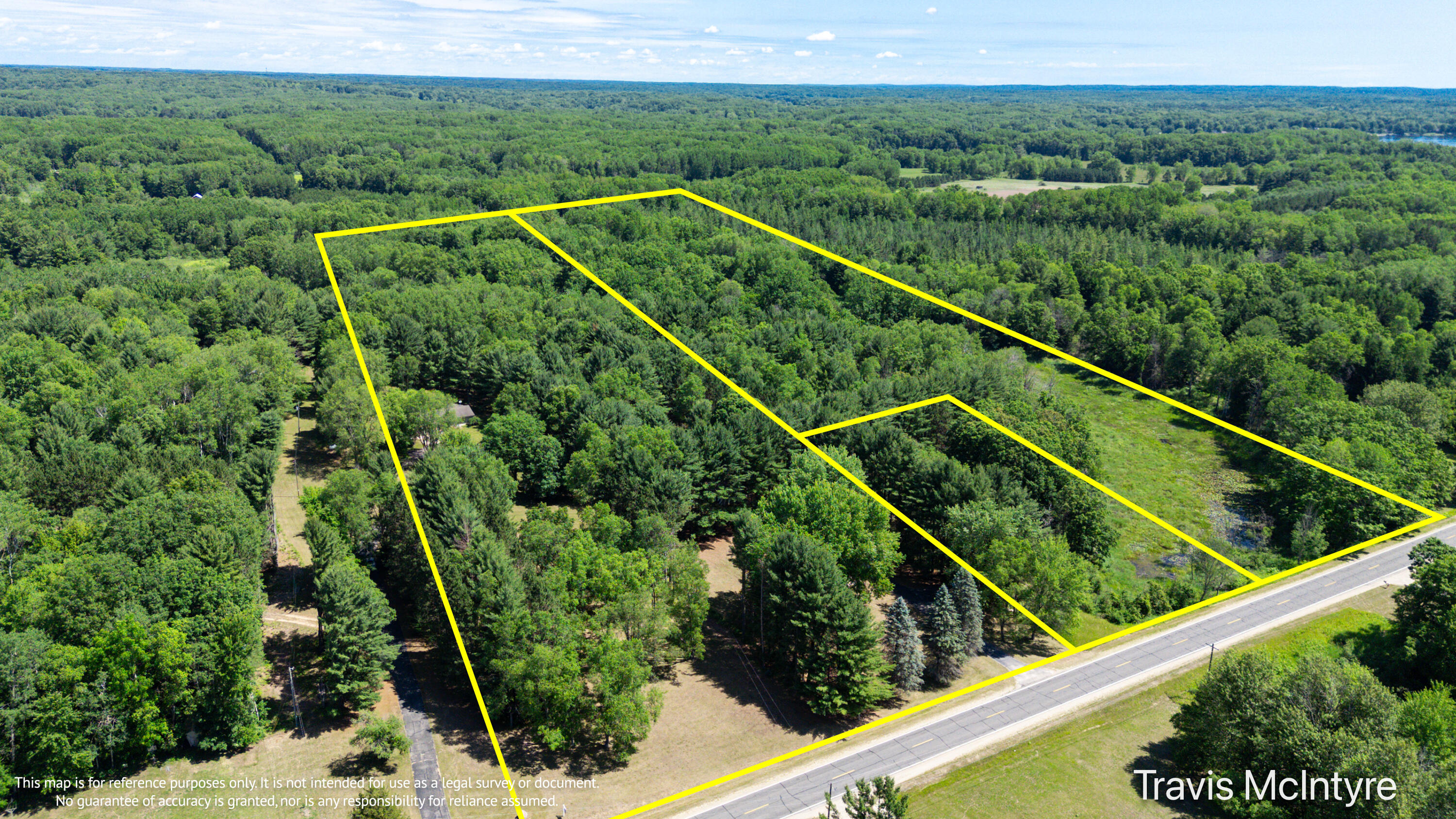 12358 Pierce Road Stanwood, MI 49346 - Photo 44 of 53 12358 Pierce Rd aerial-1-2