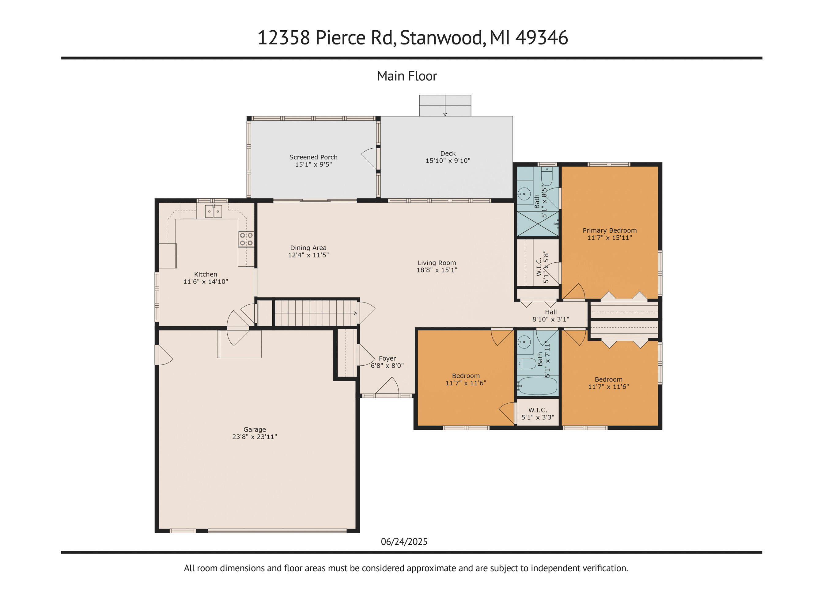 12358 Pierce Road Stanwood, MI 49346 - Photo 52 of 53 3-12358 Pierce Rd FP-2