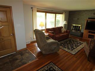 5055 Dutch Ridge Road Beaver, PA 15009 - Photo 3 of 20 Hardwood floors are found in living room, hallway and bedrooms.