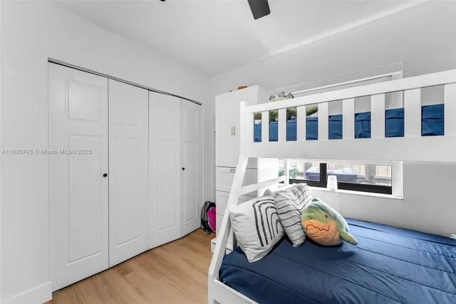 a view of a livingroom with furniture and wooden floor