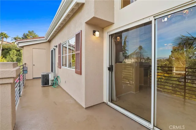 a view of a porch with patio