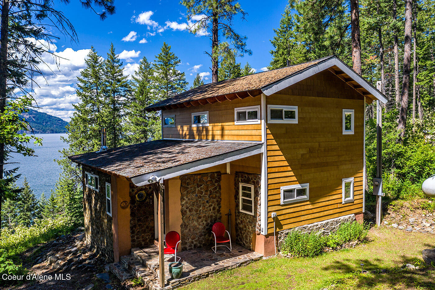 812 Pine Cove Road Clark Fork, ID 83811 - Photo 2 of 37 Aerial-Front-Door