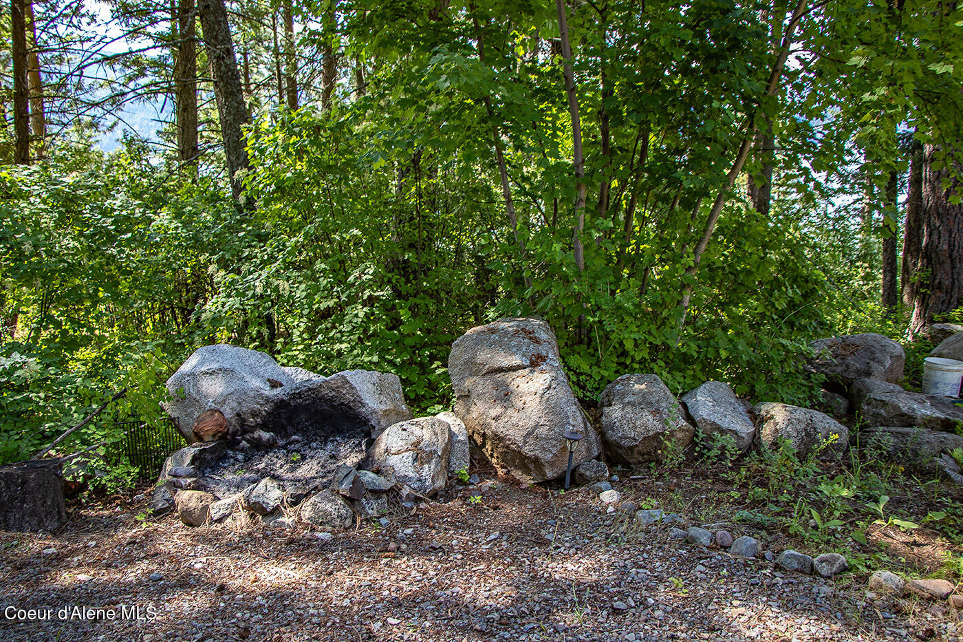 812 Pine Cove Road Clark Fork, ID 83811 - Photo 26 of 37 Exterior-Firepit