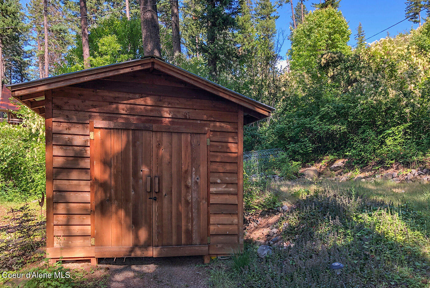 812 Pine Cove Road Clark Fork, ID 83811 - Photo 30 of 37 Exterior-Storage-Shed