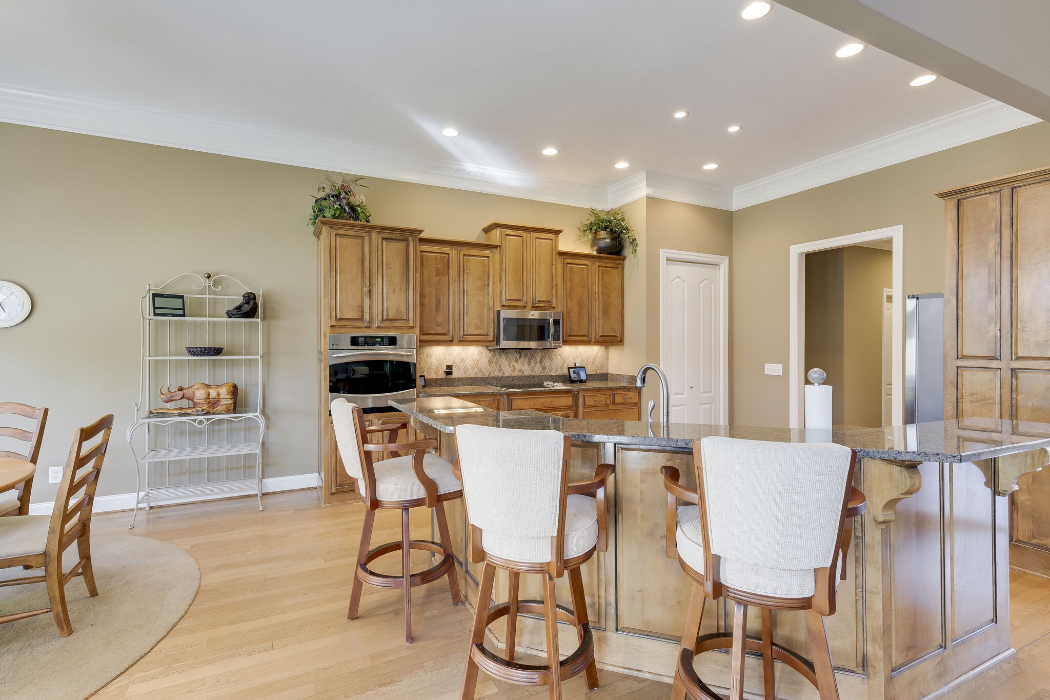 69 Blue Ridge Trace Hendersonville, TN 37075 - Photo 12 of 50 a view of a dining room with furniture and wooden floor