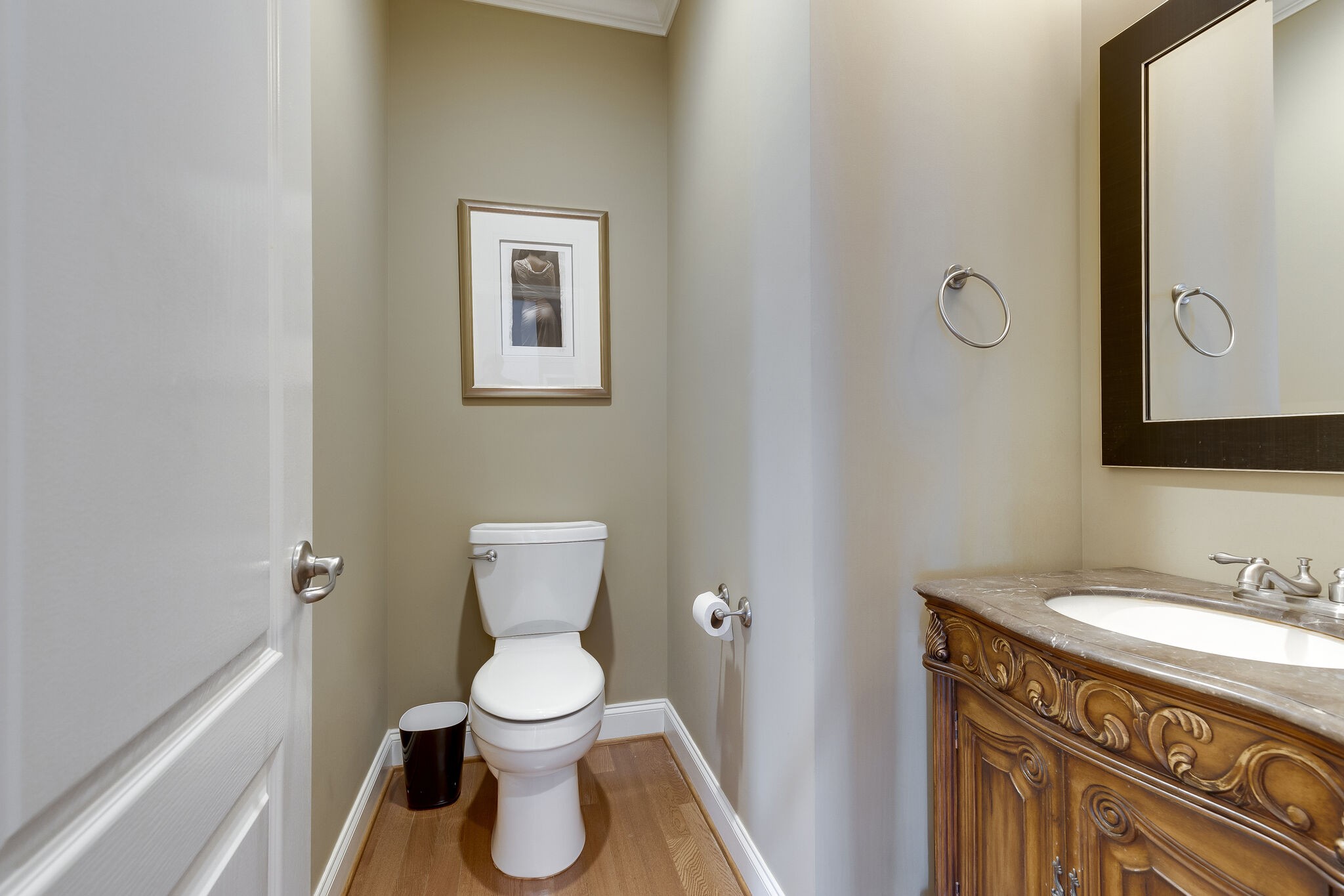 69 Blue Ridge Trace Hendersonville, TN 37075 - Photo 19 of 50 a bathroom with a toilet a sink and mirror