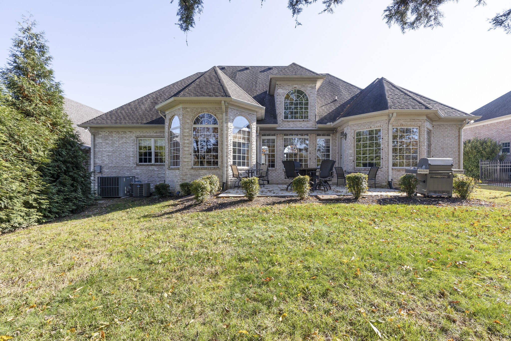 69 Blue Ridge Trace Hendersonville, TN 37075 - Photo 39 of 50 a front view of house with yard outdoor seating and barbeque oven