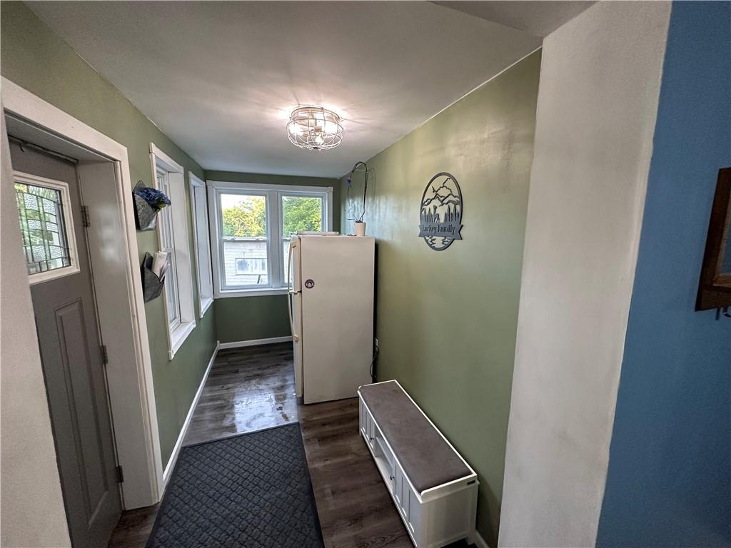 173 Portman Road Butler, PA 16002 - Photo 8 of 19 a view of entryway with window and wooden floor