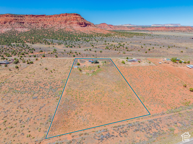 6178 East Zion Road Kanab, UT 84741 - Photo 46 of 48 View of rural area featuring property boundaries highlighted and a mountainous background