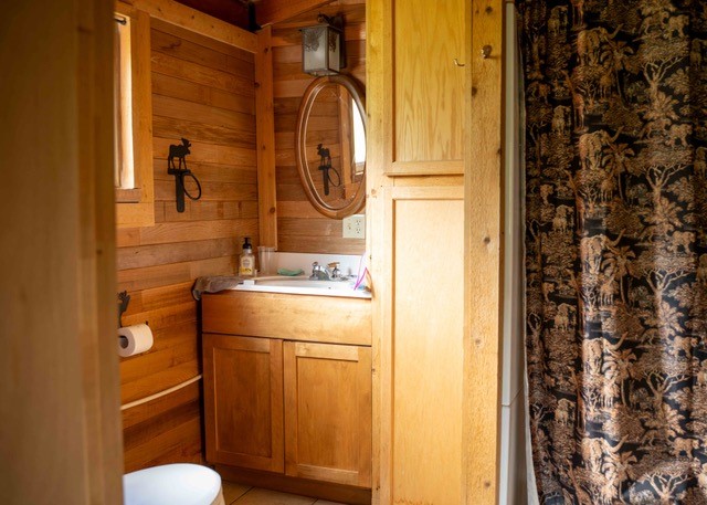 80 Sapling Lane Craig, CO 81625 - Photo 15 of 20 a bathroom with a sink and a mirror