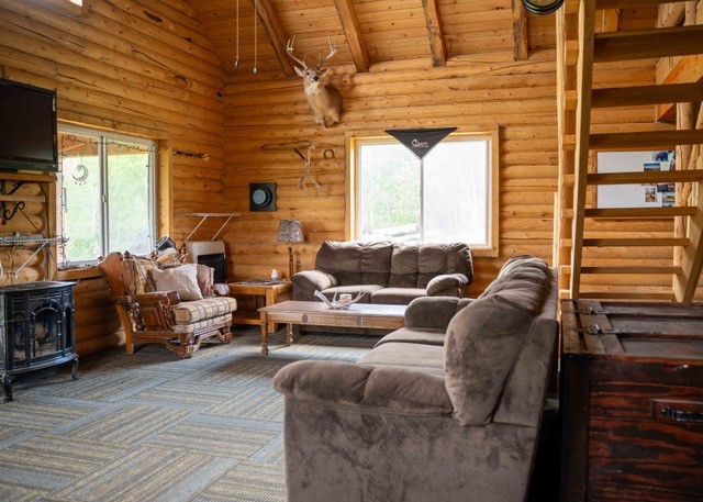 80 Sapling Lane Craig, CO 81625 - Photo 19 of 20 a living room with furniture and a fireplace