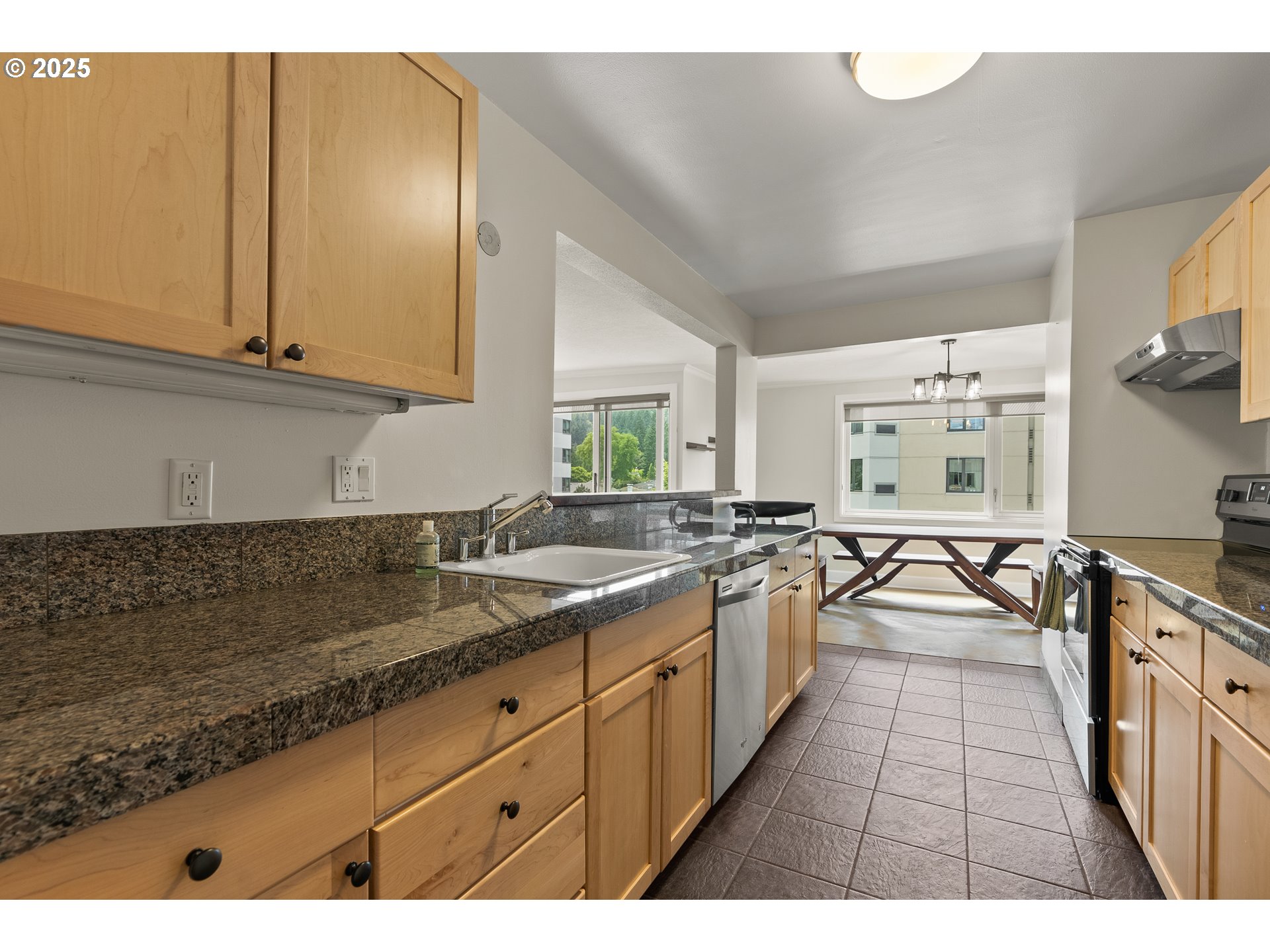2211 Southwest Park Place, Unit 903 Portland, OR 97205 - Photo 15 of 34 a kitchen with a sink and cabinets