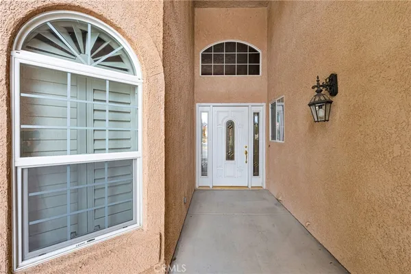 a view of front door of a house