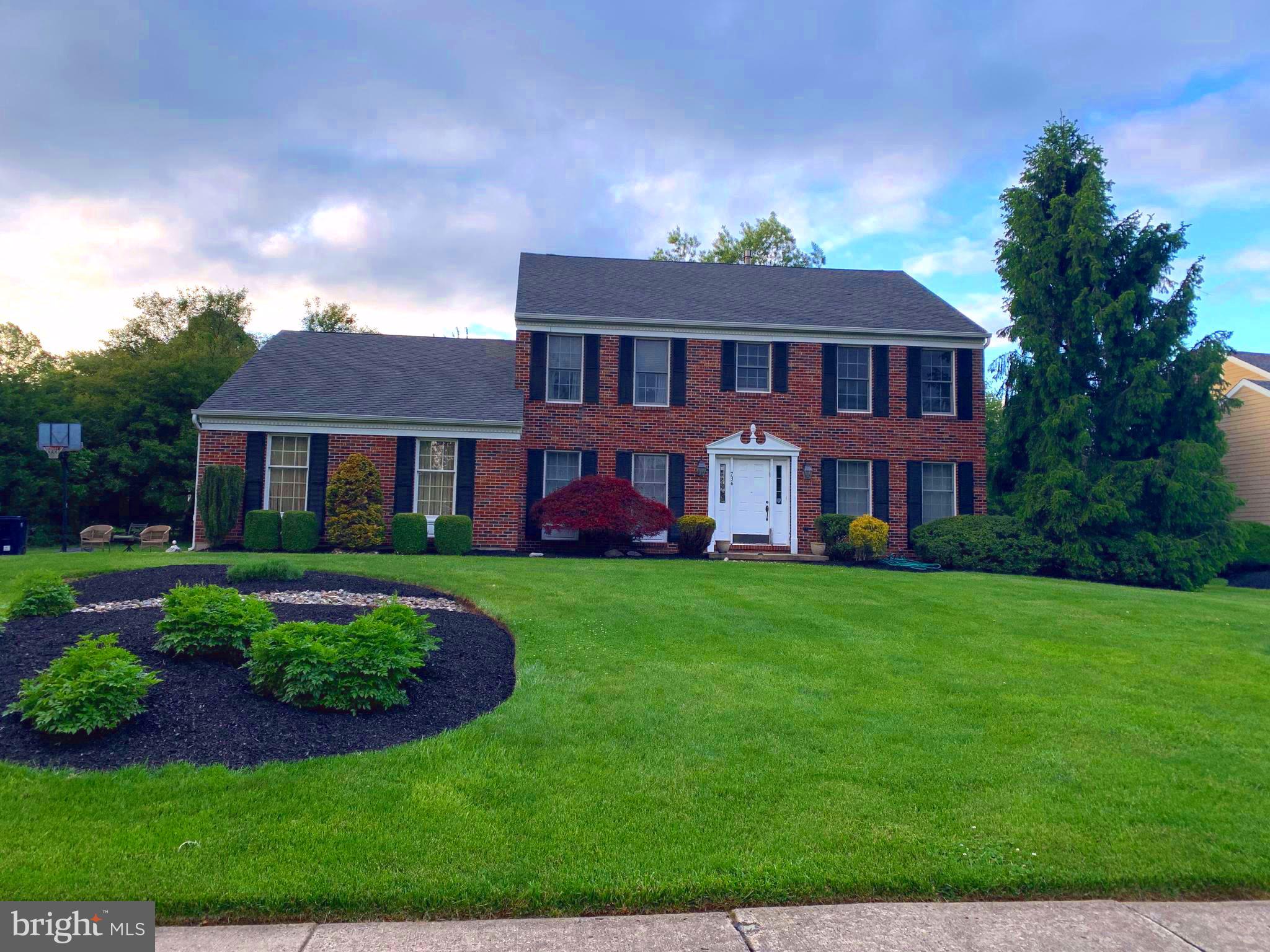 736 Signal Hill Road Dresher, PA 19025 - Photo 2 of 5 Exterior Front at Dusk