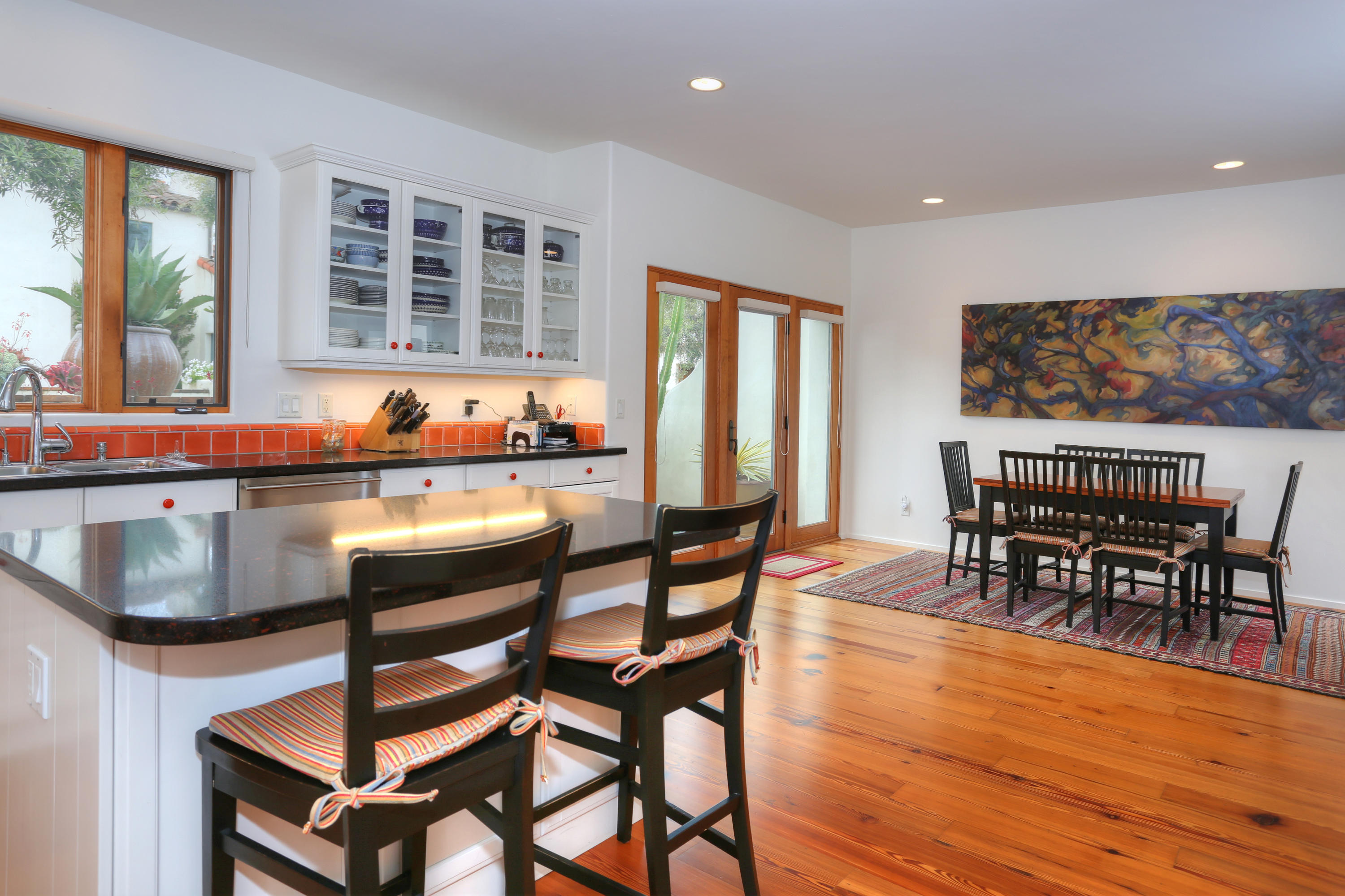 1011 Rinconada Road, Unit A Santa Barbara, CA 93101 - Photo 6 of 23 Kitchen Family Room