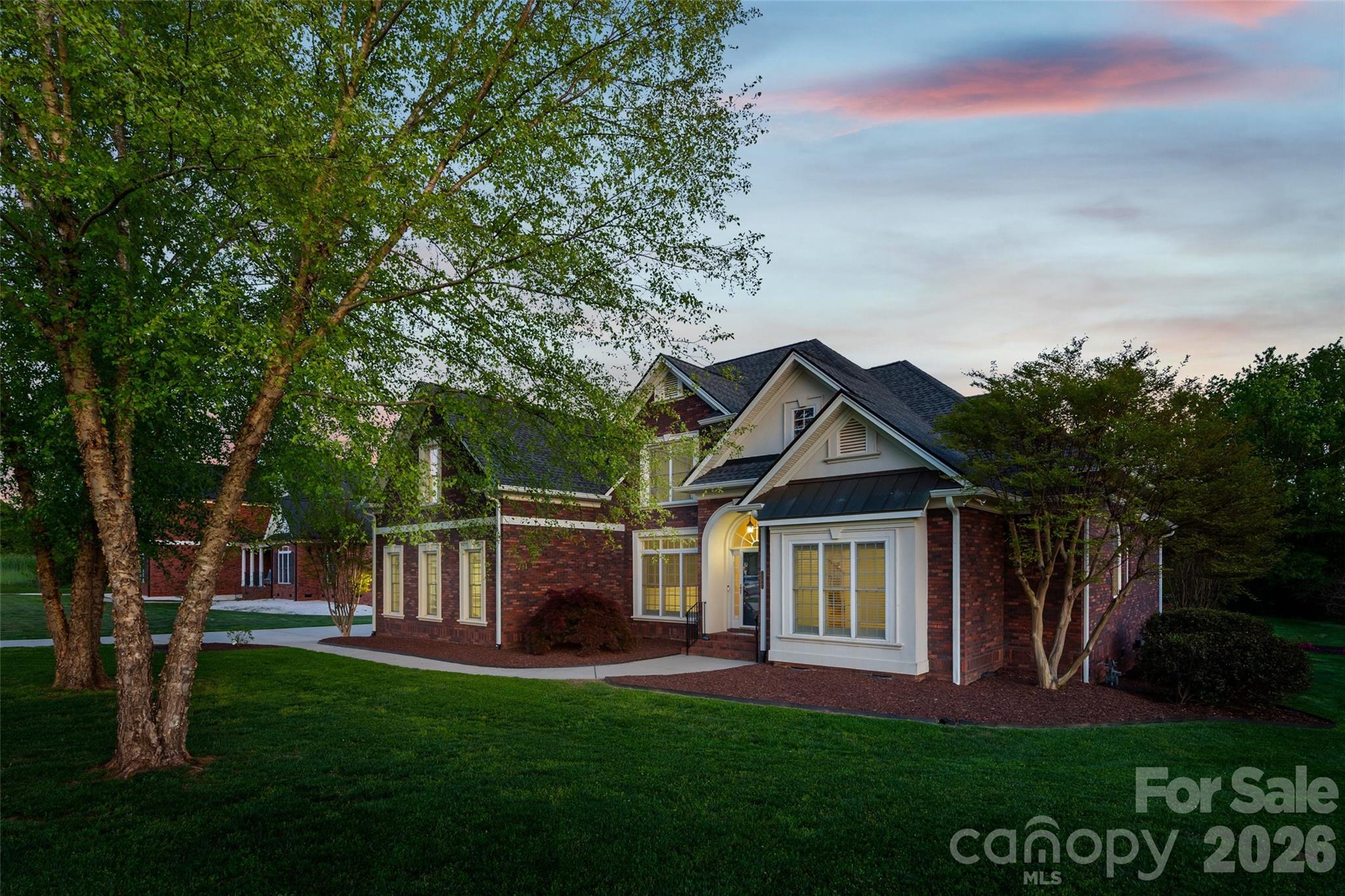 1177 Springlake Road York, SC 29745 - Photo 1 of 48 a front view of house with yard and green space