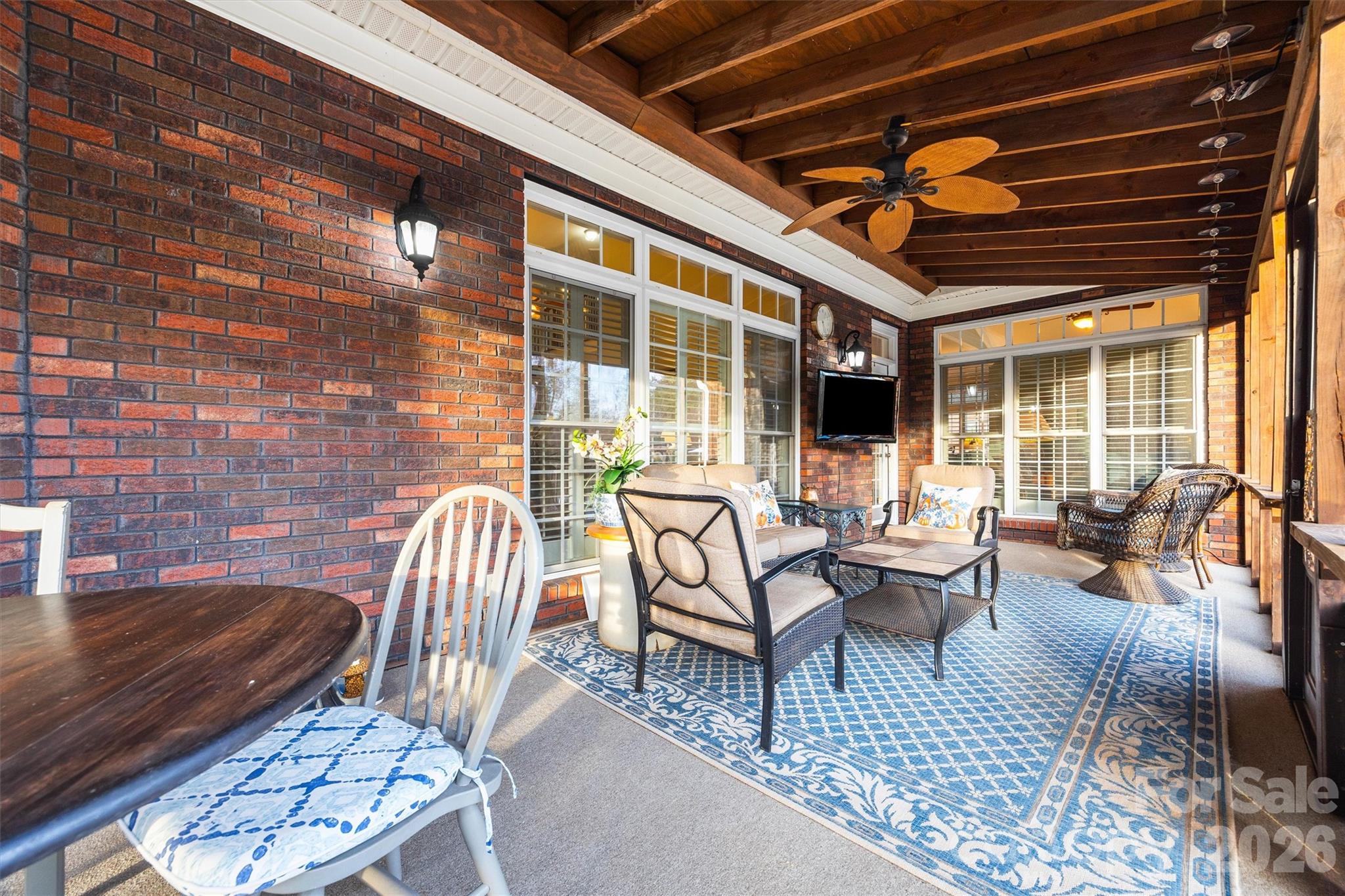 1177 Springlake Road York, SC 29745 - Photo 38 of 48 a outdoor living space with furniture and a fireplace